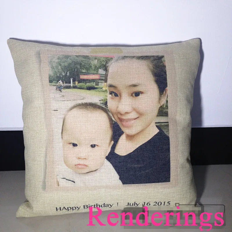 coussin carré moderne 45x45cm imprimé photo opaques décor lit canapé simple