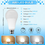 ampoule led boule blanc moderne culot b22 intérieur maison salon lumière jour