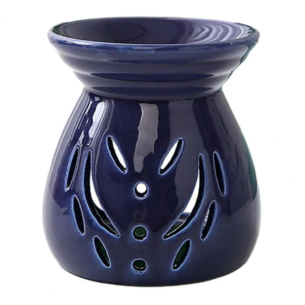 brûleur parfum blanc bleu moderne étoiles coeurs love bougie support minimaliste chambre salon
