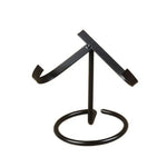 Support bijoux noir argent doré clips base circulaire moderne minimaliste salon respectueux environnement