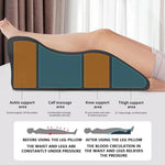 coussin ergonomique multifonctionnel memory foam noir blanc support dos jambes oreiller pieds moderne