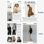 affiche photo magazine mode ornement maison arrière plan contemporain minimaliste textures couleurs vives