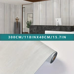 papier peint auto adhésif motif bois naturel moderne roulé marron gris intérieur decoration mur