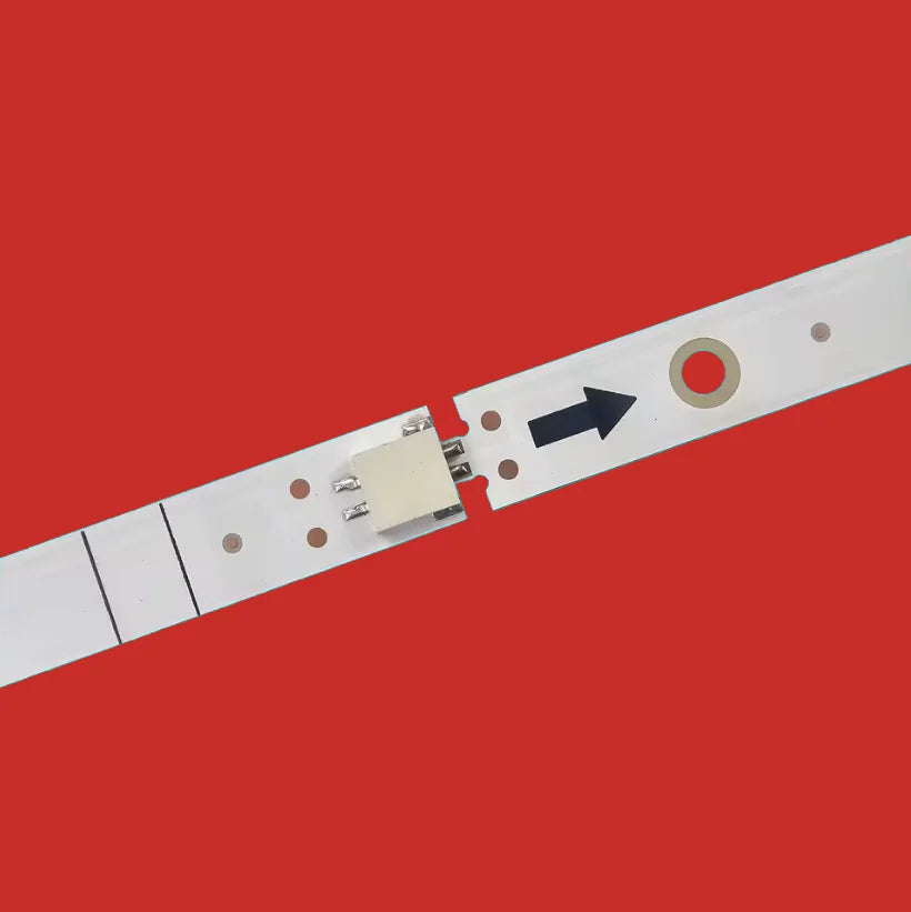 ruban led blanc lisse moderne adhésif leds 1055 mm 3v