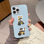 stickers disney multicolores dessins animés robots coeurs paysages spatiaux adhésifs collection enfants portable téléphone