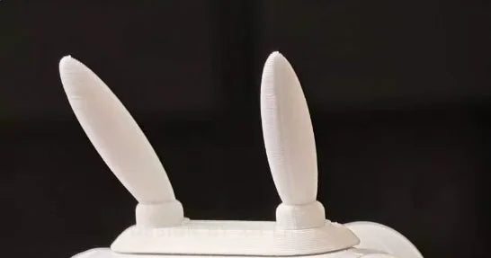 caméra 3d imprimerie pla oreilles lapin rose moderne vlog blogger ornement adorable