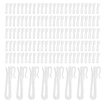 clips suspension blancs ajustables rideaux accessoires décoration maison hooks rideaux