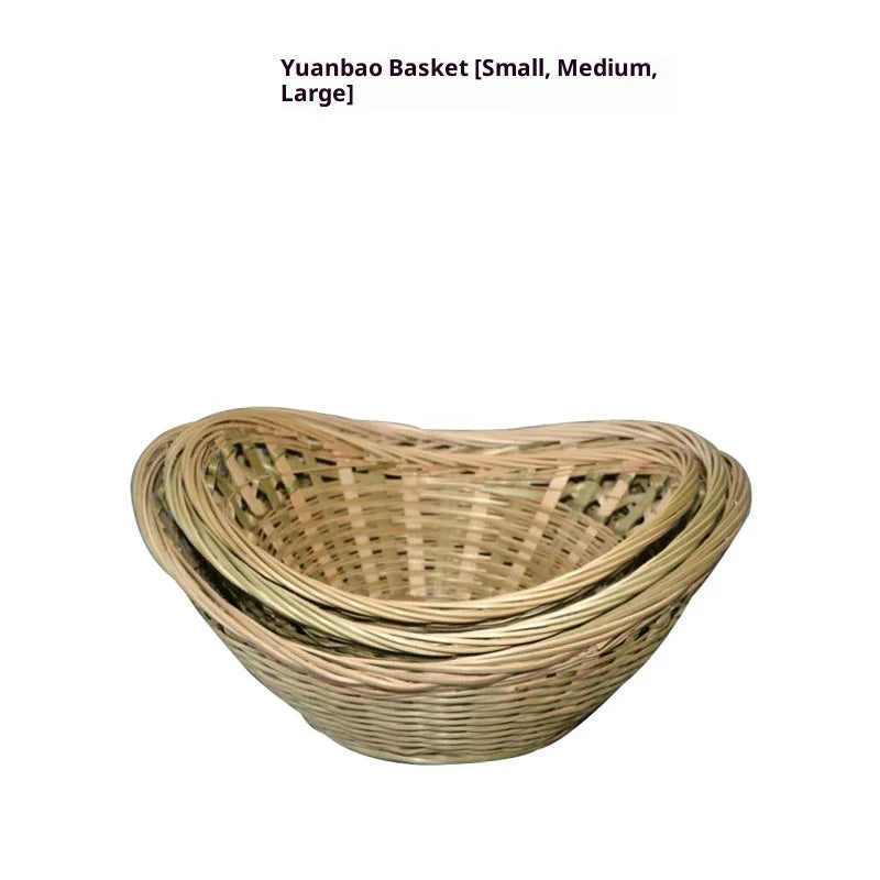 panier osier tressé vert clair traditionnel réutilisable anneau fixation rangementextérieurintérieur