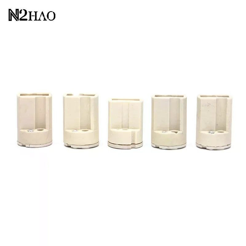 culots lampe beige crème lisses gravés industriel fixations visibles pack pièces