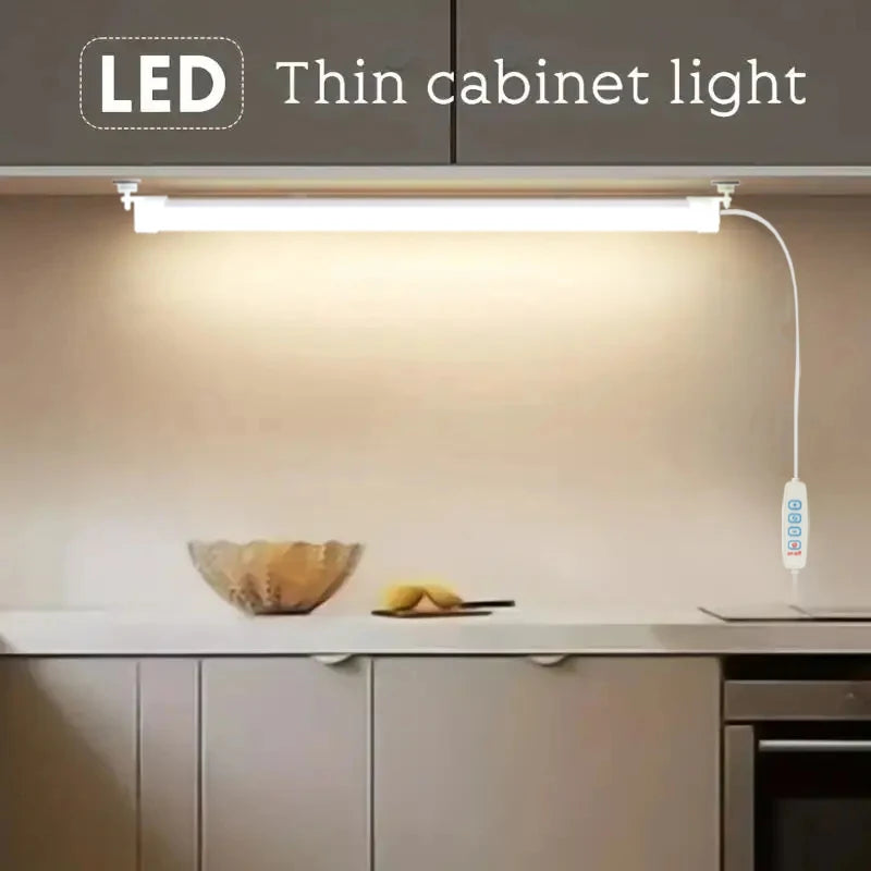 lampe sous meuble led aimants réglable blanc moderne encastrable adhésive chambre cuisine