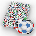 tissu imprimé sport boules baseball basket football coton polyester bricolage couture décoration maison