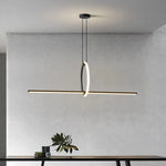 suspension lumineuse moderne minimaliste blanche noire lisse mat câble suspendu chambre salon étude