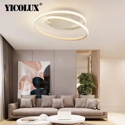 plafonnier led moderne blanc noir chambre salon adjustable