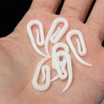 clips rideau blanc moderne opaques polonais accessoires volets attache fenetre crochets anneau suspension