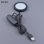 lumière led 10w 6w 3w usb 5v noir moderne adhésif câble usb autocollant 3m