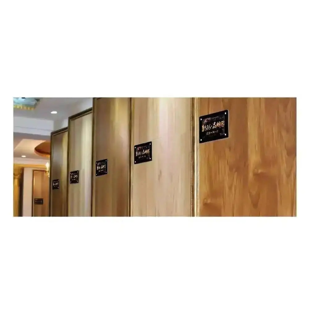 plaque signalisation moderne adhésive noire mat 70x100mm affichage photos prix publicitaire