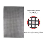 grille perforée moderne noir blanc plastique travaux manuels couture broderie tissage