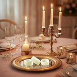 supports bougie anti dérapants adhésifs blancs modernes décoration intérieure cadeaux