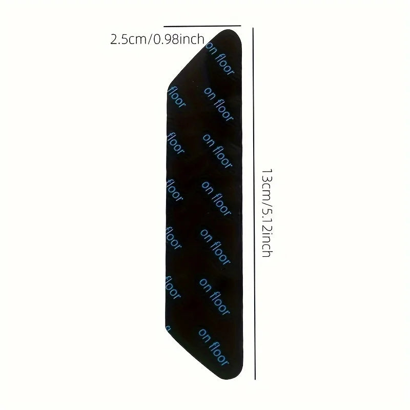 protection tapis adhésive 10 pièces beige bleu motifs géométriques moderne doux