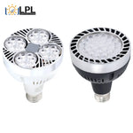 lampe led blanc noir moderne grille ventilation culot e27 2000 lumens 50000 heures économie