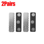 aimants magnétiques noir blanc grille géométrique moderne rideaux fixations accessoires pairesétales