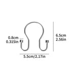 crochet salle bain argenté moderne utilisation multiple acier inoxydable brillant fixations