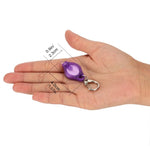 lampe torche portable mini led clé porte moderne compact anneau métallique