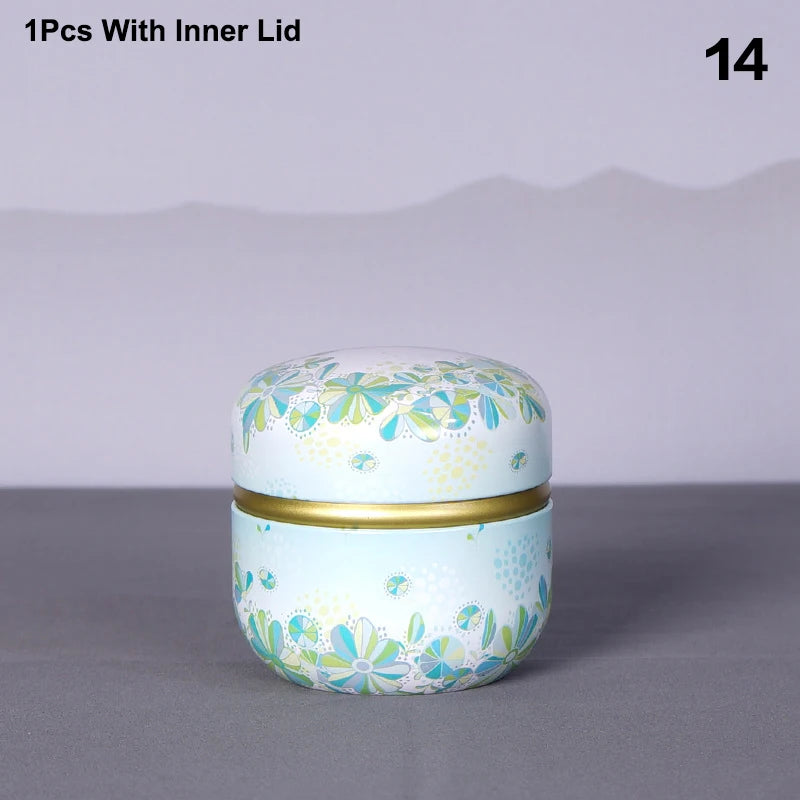 pot thé verre vintage poignée motif fleurs boisson rangement