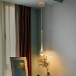 suspension lumineuse or transparente bubbles moderne ampoule câble led chambre salon restaurant