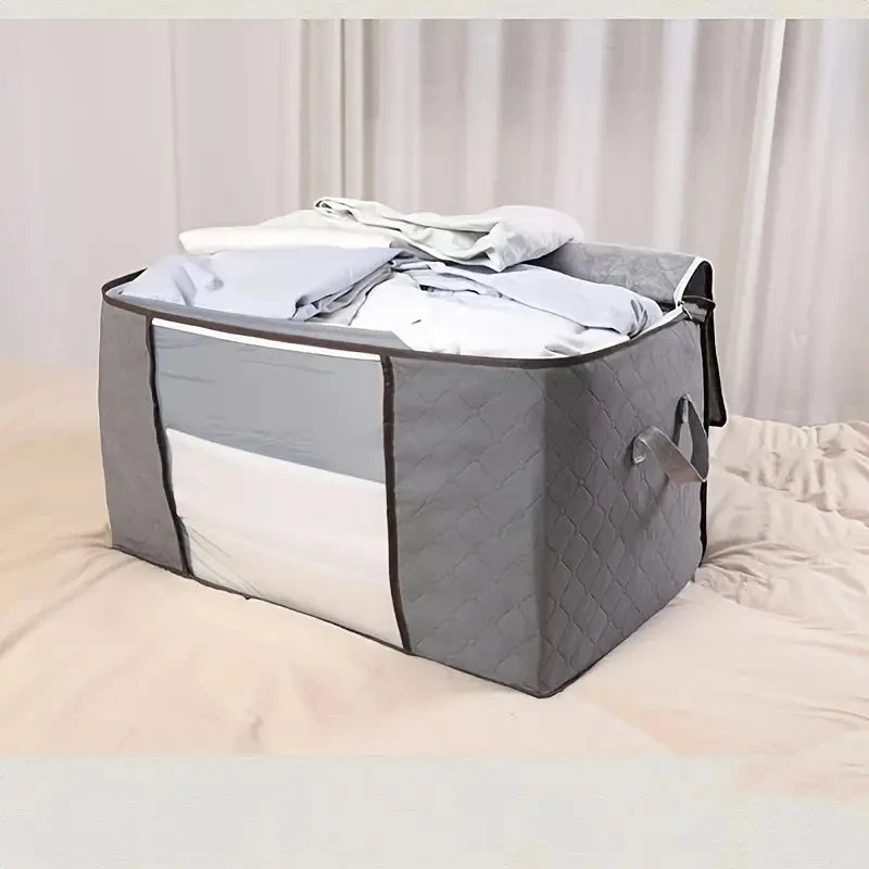 Sac de rangement pour couette plié pour un rangement compact