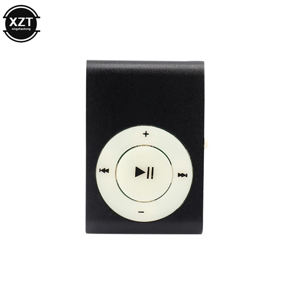 lecteur mp3 portable argent rose noir or bleu métal brillant compact moderne clips