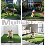 tapis herbe artificielle chiens moderne vert réutilisable extérieur jardin patio