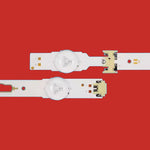 ruban led blanc plat moderne adhésif connecteurs boutons couleur 3v 476 553mm 12pc