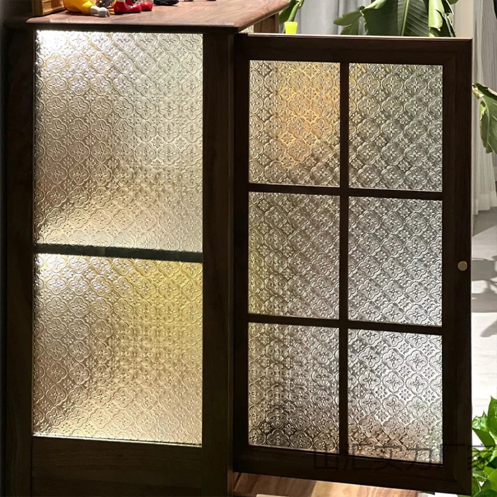 film décoratif fenêtre transparent motifs géométriques adhésif moderne stickers intérieur vitre geometrie
