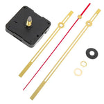 accessoires horloge murale mouvement quartz kit bricolage pièces rechange aiguilles secondes rouges modernes minimalistes