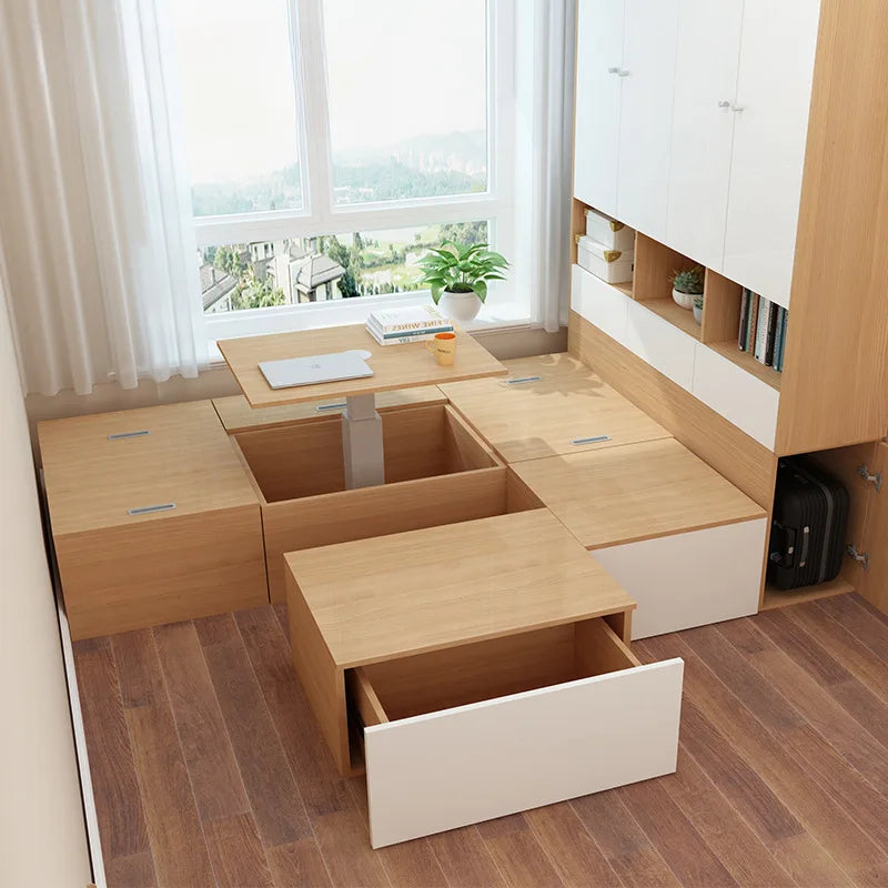 Design modulable du lit tatami avec espace de stockage