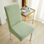 housse chaise moderne tissu extensible protecteur siège salle manger banquet