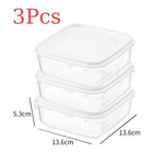 boîtes conservation alimentaires transparentes modernes réutilisables conteneurs rangement réfrigérateur congélation 1800ml 720ml