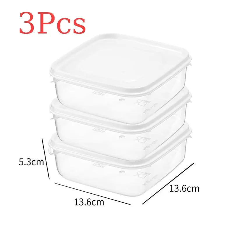 boîtes conservation alimentaires transparentes modernes réutilisables conteneurs rangement réfrigérateur congélation 1800ml 720ml