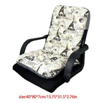 coussin chaise coussin dossier adultes motifs géométriques feuilles tour eiffel moderne confortable imperméable coton