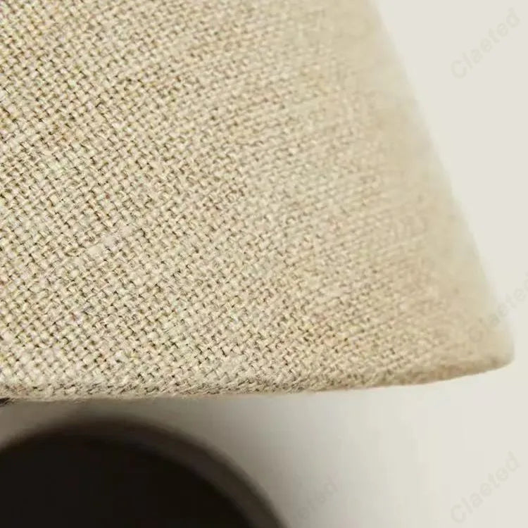 lampe murale led tissu beige industrielle fixation murale chambre salon entree étude