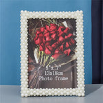 cadre photo blanches clips métalliques classique ornement décoration maison enfant anniversaire japonais cœur