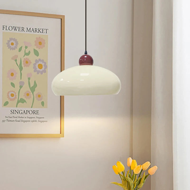 lustre minimaliste scandinave pendentif câble métallique ampoule filament visible chambre salon
