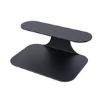 étagère murale moderne noire plate lisse intérieure téléphone livre