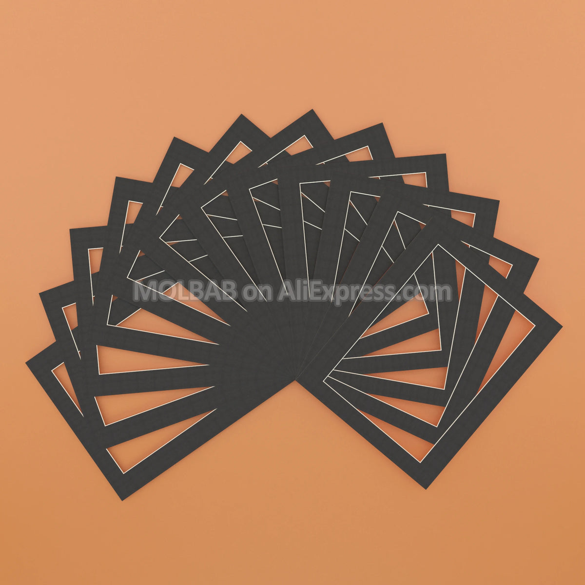 cadres photo carton texturé moderne noir blanc 20x16 16x12 a3 a4 lot 12