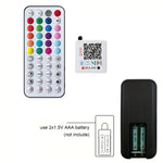 ruban led multicolore flexible synchronisé musique application décoration moderne chambre salon fêteRGBOptimal
