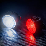 lampes vélo avant arrière led rechargeable usb noir blanc rouge moderne minimaliste