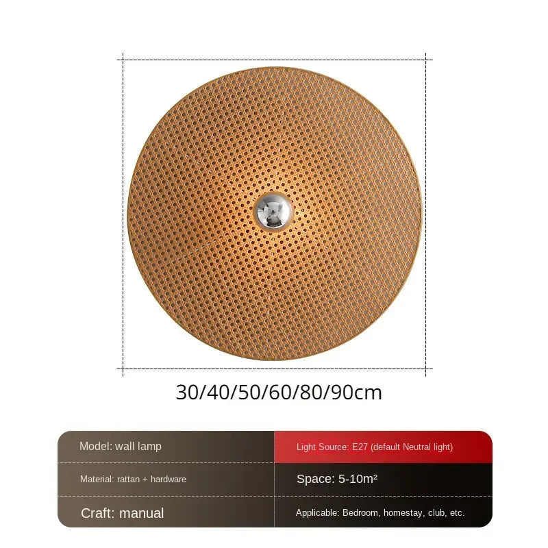 lampe murale moderne dorée perforée fixée mur led 220v ans garantie