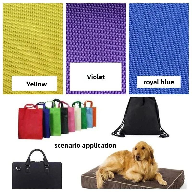 tissu oxford imperméable polyester résistant motif hexagonal couture bricolage tapis animaux