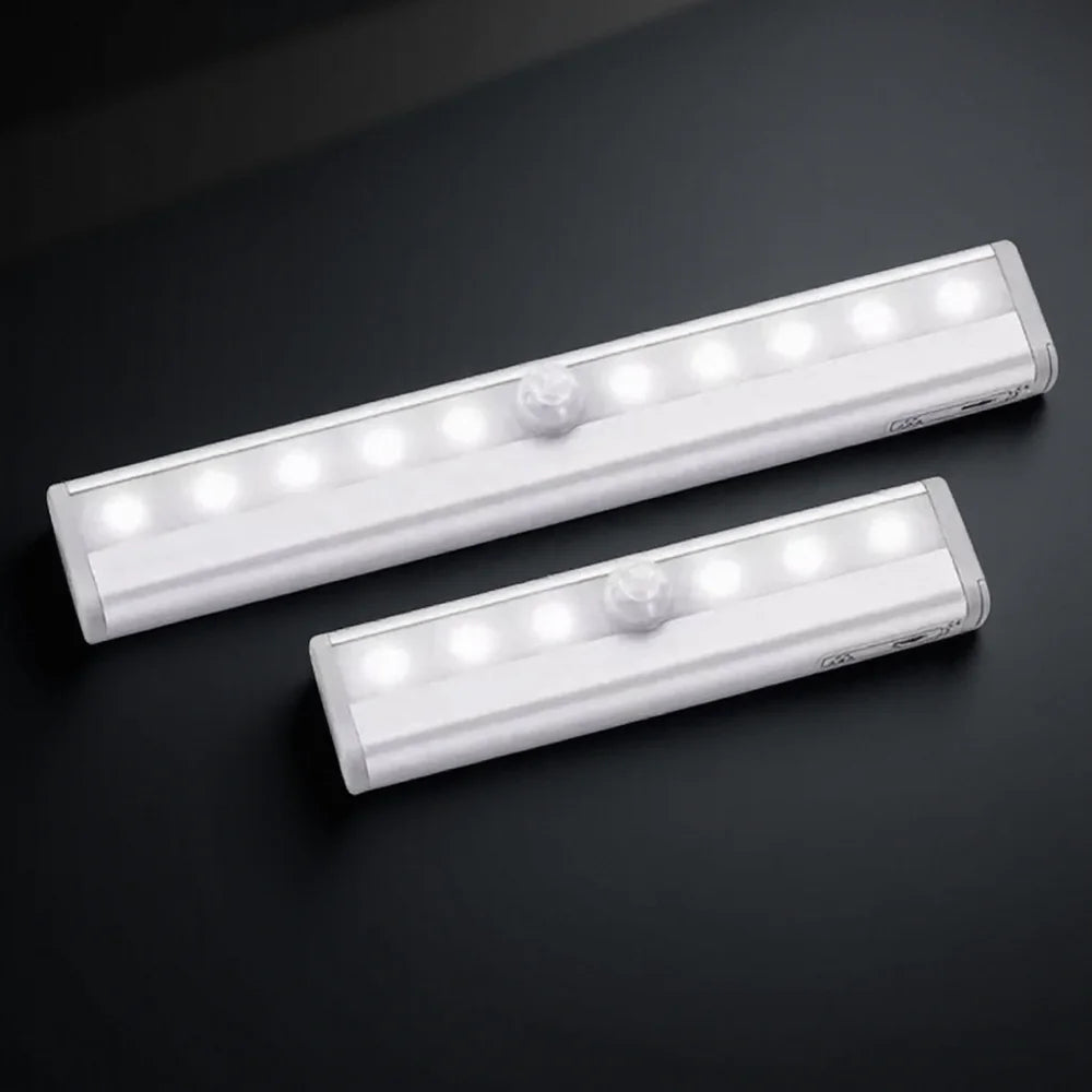 lampes led détecteur mouvement adhésif aimant moderne minimaliste batteries aaa